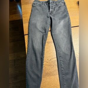 Good American good legs crop black jeans size 4/27